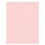 Day Designer Faux Leather Padfolio Blush Pink