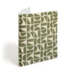 2 Pocket Fashion Plastic Folder Off Beat Geo Green, School Supplies